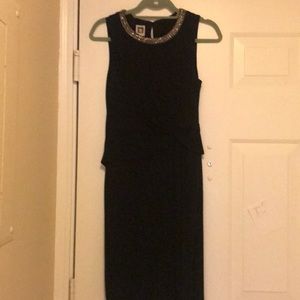 Anne Klein black cocktail dress. Size 4.